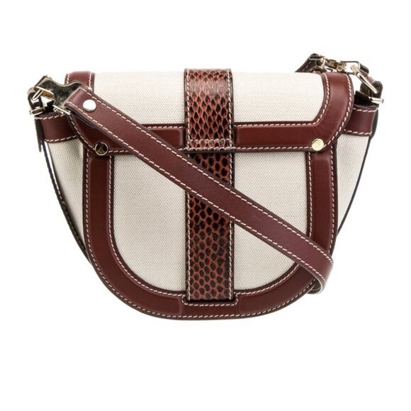 PROENZA SCHOULER Canvas Leather Trimmed Crossbody - Picture 8 of 11